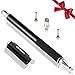 Produktbild MEKO Eingabestift Touchstift Stylus Pen 3 Ersetzbar Feine Spitze für iPad, Smartphones, iPhone (Schwarz)