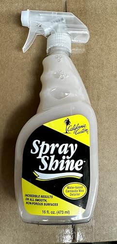 California Custom Spray Shine cera líquida con carnauba 16 oz miniatura 6