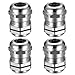 PG11 Kabelverschraubungen, 4 Stk IP68 wasserdichte Kabeldurchführung, Messing Kabelstecker, Kabel Verbinder, Steckverbinder, für 5-10 mm Kabelanschluss Steckverbinder günstig Kaufen-PG11 Kabelverschraubungen, 4 Stk IP68 wasserdichte Kabeldurchführung, Messing Kabelstecker, Kabel Verbinder, Steckverbinder, für 5-10 mm Kabelanschluss