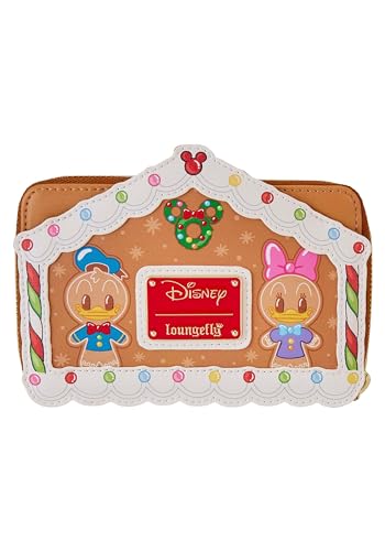 Loungefly Disney Mickey & Friends Gingerbread House Zip Around Wallet3
