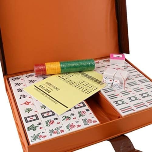 Set de Mahjong con fichas X-Large en melamina