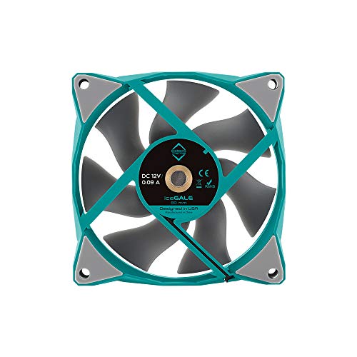 Image of Iceberg Thermal IceGALE 80mm PWM Premium Case Fan (Teal)