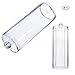 Produktbild Xiuyer 2 Stück Wattepadspender Transparent Acryl Wattepads Halter Kosmetik Organizer Rund Make-Up Aufbewahrungbox mit Deckel für Bad und Schminktisch