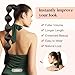 LONAI Bubble Ponytail Extension for Women,28 Inch Long Braided Wrap Around Synthetic Hair with Leather Cord, Straight Afro Puff, Braided Ponytail Extension Dirty Blonde