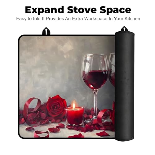 Image of Stove Top Cover for Glass Electric Stove (Wine Glass, 30 inch x 21 inch)