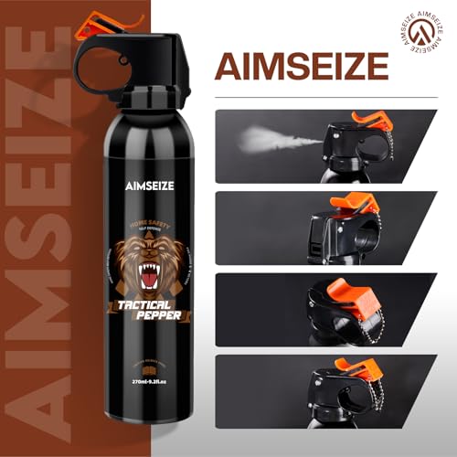 Aimseize Compact Pepper Spray For Hiking: Maximum Strength Powerful For Camping thumb #2