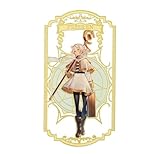 manga beyond the boundary Design inspiré du manga “Frieren” – Illustration détaillée mettant en valeur l’univers magique et raffiné de la série. Finition métallique dorée premium – Cadre finement découpé, détails élégants et rendu haut de gamme. Matériau durable – Alliage métallique solide, résistant aux déformations et conçu pour durer. Format idéal pour tous les livres – Dimensions d’environ 13 × 5 cm, parfait pour romans, mangas, carnets et journaux. Cadeau parfait pour fans de manga – Accessoire élégant, livré prêt à offrir, idéal pour collectionneurs et passionnés de lecture.