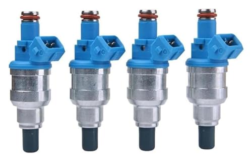 Inyectores de combustible 370cc para motor B16 B18 B20 D16 H22 de coche de carreras modificado, 8 uds