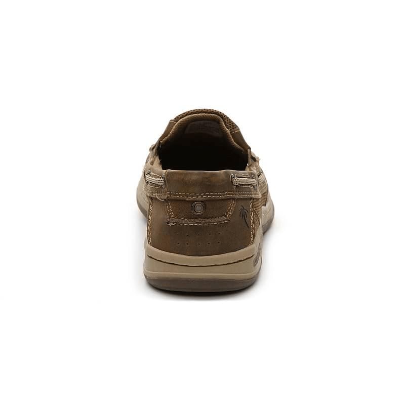 Margaritaville Men's Padded Tongue and Collar Double Gore Stretch Slip on Boat Shoe3