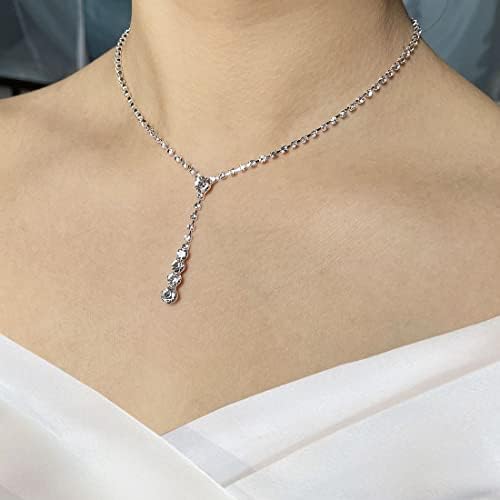 Bruiloft Sieraden Sets Zilver Bruids Kristal Kettingen en
