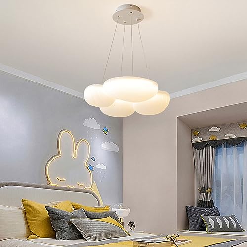 Commande murale pour varier ce lustre LED en forme de pain crème de 36W