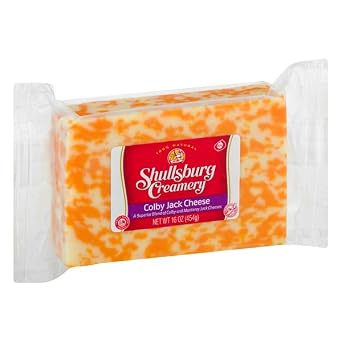Shullsburg Creamery Colby Jack Cheese, 1 Pound