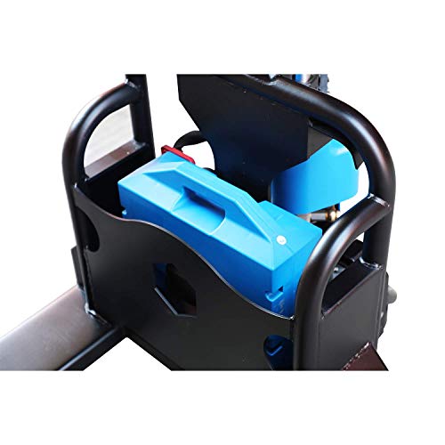 Xilin Electric Powered Pallet Jack 3300lbs Capacity Lithium Battery Walkie Pallet Truck 48\"x27\" Fork Size Blue Style - Thumbnail 2