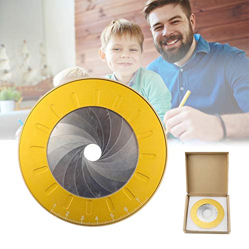 Circle Drawing Maker Tool, Adjustable Flexible Rotary Aluminum Alloy Drawing Circles Geometric Tool,Circle Maker Template Circular Drawing Tools for Drafting Drawing 1 Pcs