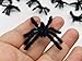 20 PCS Black Realistic Hairy Small Plastic Fake Spiders Scary Joke Prank Toy for Party Favors Creepy Halloween Decoration by Baryuefull