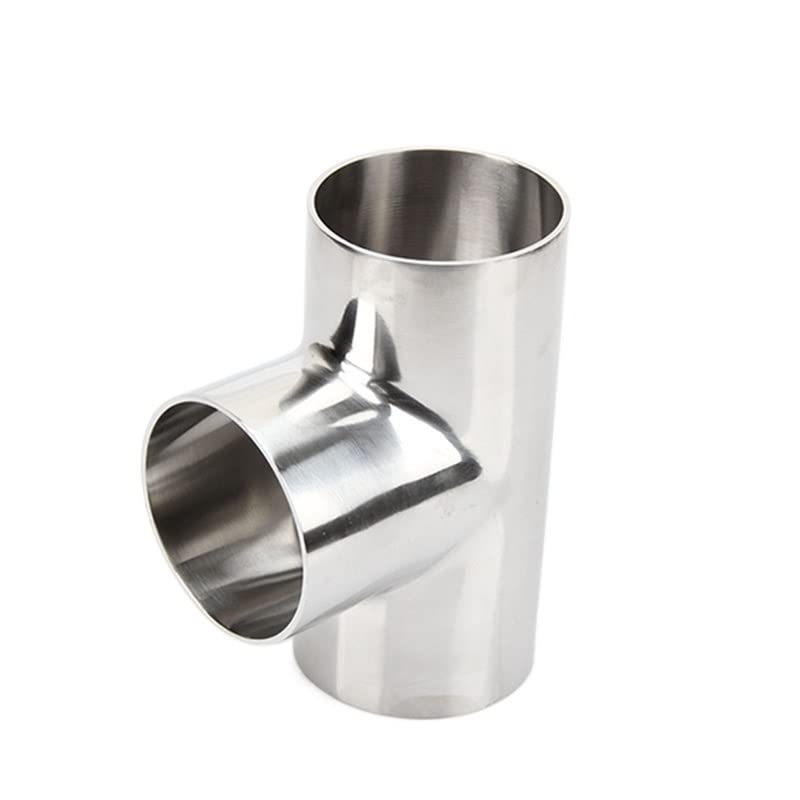 Schlauchverbinder Sanitär-T-Stück SS304 1/2" bis 4" gleich 3-Wege-Schweiß-T-Stück Homebrew-Rohrverschraubung