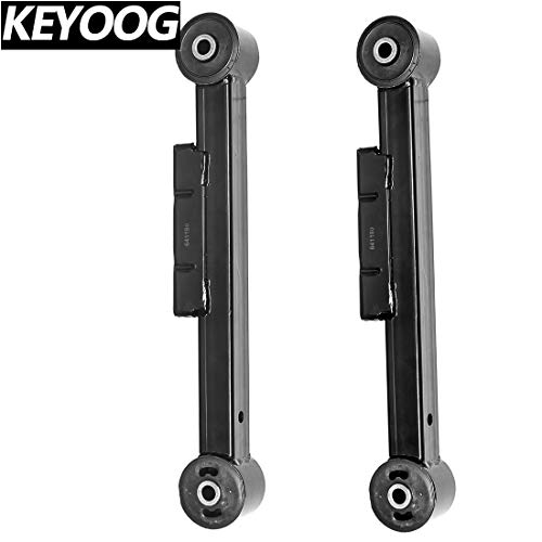 Keyoog 2Pcs K641180 Left Right Rear Lower Control Arm Fit For 2002 2003 2004 2005 2006 2007 J-Eep Liberty Driver & Passenger Side Suspension #TOP1