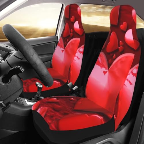 Housse de siège avant de voiture universelle antidérapante lot de 2 protections auto