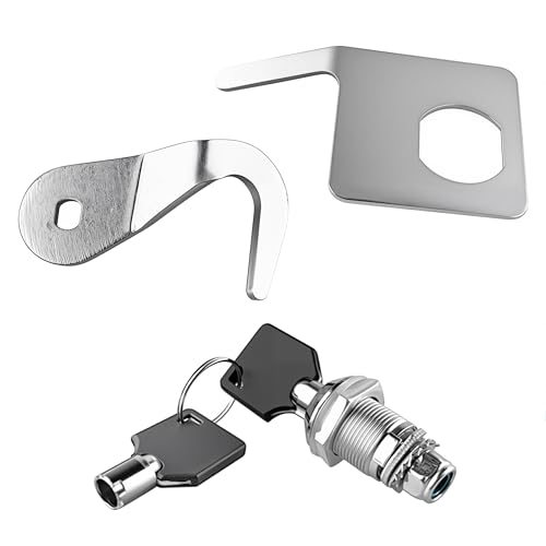 Cierre para maletero trasero Tour-Pak para motocicletas Harley Davidson, tipo rim lock, con 2 llaves, compatible con modelos de 1993 a 2013 miniatura 5