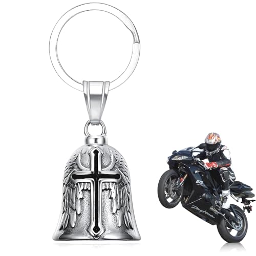 YueJieSelected Campana de motorista, campanilla guardiana, Negro , Talla única