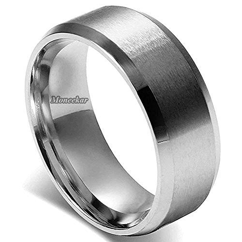Image of Moneekar Jewels 18k Stainless Steel Ring for Men and Women