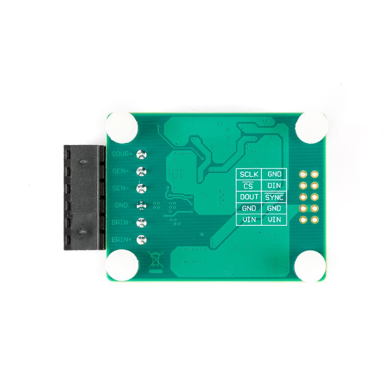 AD7190 Analog Digital Pressure Acquisition Module Strain Bridge 24 Bit ADC High Precision Strain Acquisition Module Analog to Digital PLC/DCS Analog Input Module Strain Gauge
