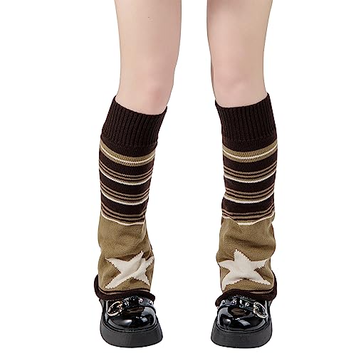 Image of Century Star Leg Warmers for Women Girls Kawaii Y2K Leg Warmers Cutecore Gyaru Leg Warmer Goth Lolita Accessories