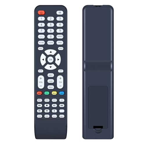 Snrigw Replacement Remote Control for GPX TV Compatible with