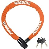 Heavy Duty Anti-Theft Chain Lock - 2.72 Ft Security Lock with 3 Keys, Waterproof for Scooter, Motorcycle, Door, Gate, Fence