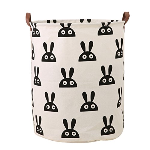 DOOXI Multifunktionale Faltbarer Schmutzige Kleidung Wäschekorb Household Rund Wäschebox Wasserdicht Kinder Spielzeug Organizer Aufbewahrungsbeutel mit Henkel Cover