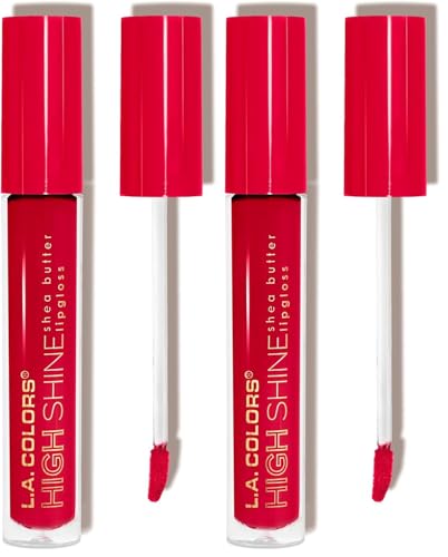 Image of L.A. COLORS High Shine Lipgloss, Dynamite CLG939 (Pack of 2)