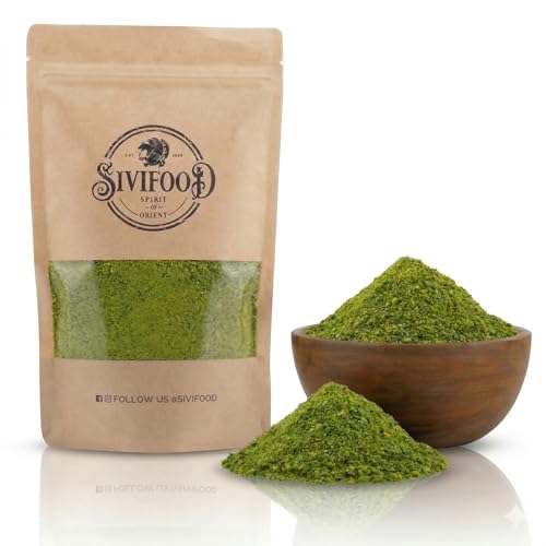 SIVIFOOD Gemahlene Pistazien [250g] Naturbelasse Pistazien gemahlen in Premium Qualität Feines Pistazien Pulver zum Backen für Kuchen Torten Desserts & Dubai Schokolade Ungesalzen & vegan