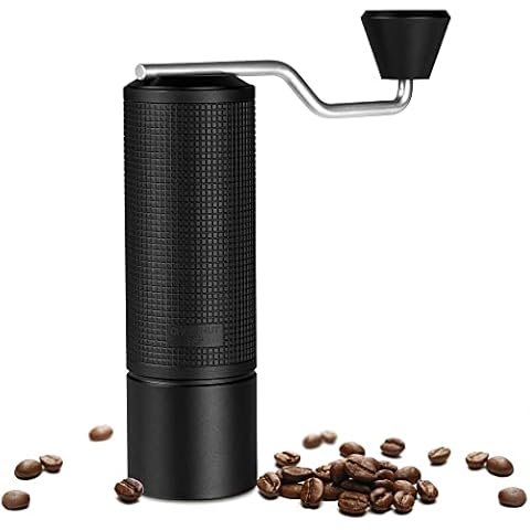 TIMEMORE Chestnut ESP Manuelle Kaffeemühle mit patentiertem konischem Grat aus Edelstahl - Präzise einstellbare Einstellung, Handkaffeemühle für Espresso Moka French Press Pour Over Cover