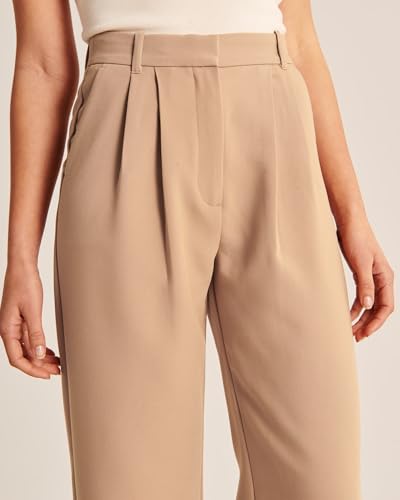 Image of FNOCKS Women's Sloane Tailored Trouser Pant -Wide Leg
