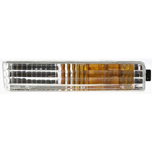 For 1990 1991 Honda Accord Front Signal Light Driver Side Replacement For HO2530109