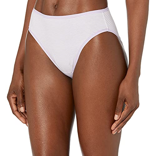 
Amazon Essentials Women's Cotton High Leg Brief Underwear (Plus Size), Multipacks