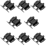 【Ampliamente utilizado】 Las solapas de empuje magnéticas se usan ampliamente para abrir puertas, estanterías, cajones, puertas de gabinetes y otros muebles para reducir el ruido cuando las puertas se cierran.
