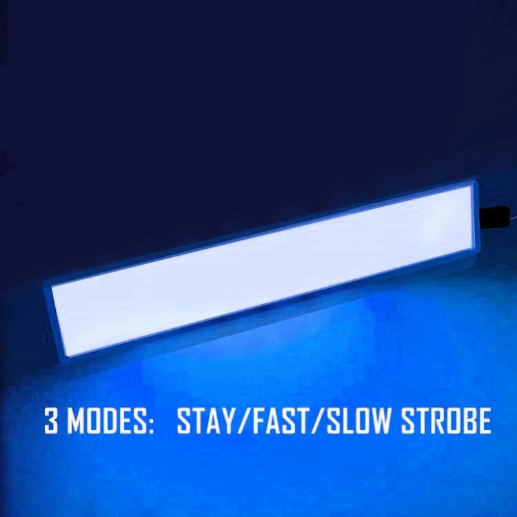 Image of Flexible Led Panel,Electroluminescent Panel Sheet EL Tape Cuttable Soft for Mask Eye Cosplay Party Decor DIY-Continuous /Slow Flash /Fast Strobe 3x24 cm Lightblue (Blue, 3 * 24)