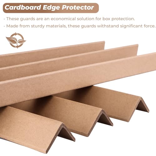 Protecteurs de bord en carton, protections d'angle durables pour une meilleure sécurité de l'emballage, idéal pour l'expédition et la protection des boîtes de déménagement