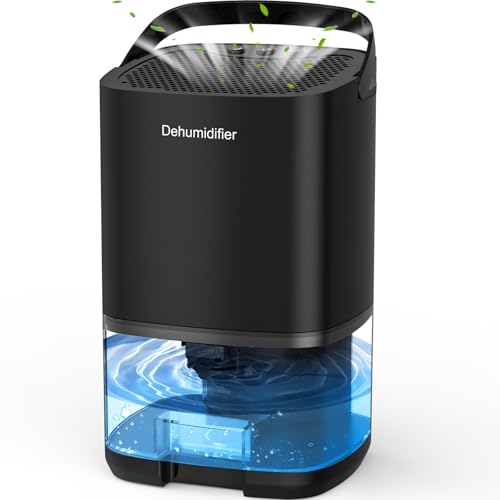 Déshumidificateur d'air 1000 ml avec arrêt automatique et LED 7 couleurs