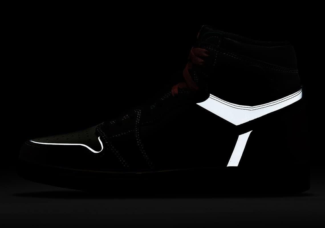 nike Men's Jordan 1 Retro High OG Hand Crafted Black/Archaeo Brown (DH3097 001) - 9