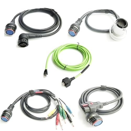 Cable de Prueba OBD2 y red LAN para solucionar fallos de conexión en sistemas MB Star C4 C5
