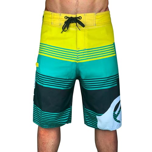 Spandex Costume da bagno da uomo pantaloni da surf Plus ad asciugatura rapida pantaloncini da spiaggia taglia uomo costume da bagno lungo al ginocchio