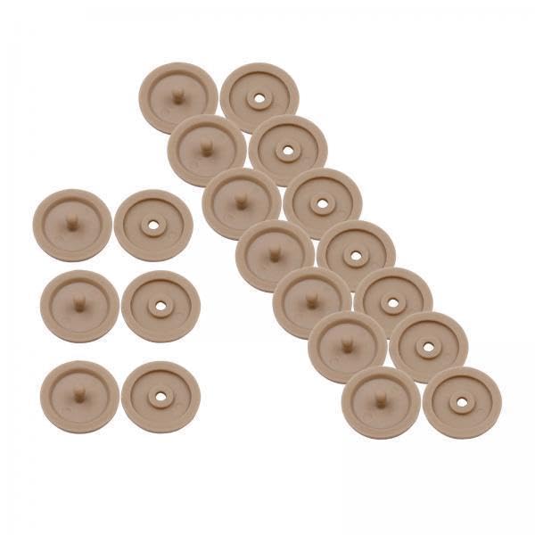 BNF® 4xseat Belt Stop Buttons Prevent Buckle from Sliding Down Belt Beigeseat Belts Parts Safety Security Car Truck Parts Parts Accessories-image-20