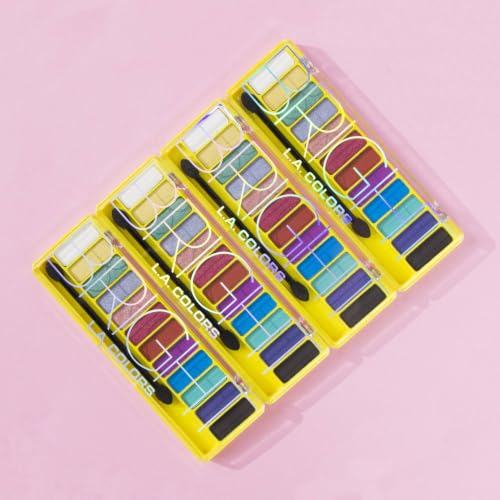 Image of L.A. COLORS Color Vibe 12-Color Eyeshadow Palette, Bright CES790TAG