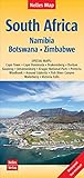 South Africa, Namibia, Bostwana, Zimbabwe Nelles Map 1:2.5M WP (English, French and German Edition)