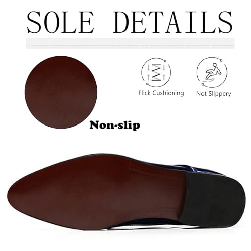 Men's Patent Leather Fashion Lace Up Low Heel Oxford Shoes Shiny Luxury Classic Pointed Toe Low Top Formal Derby Shoes Prom Party Casual Business Tuxedo Dress Shoes4