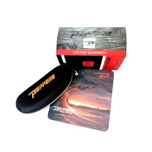 Generic Peppers Riptide Shiny Blue Tortoise With Smoke Polarized Lens Comes With Diamond Blue Mirror Sunglasses2