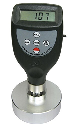 Gowe Digital Shore Hardness Tester, Digital Sponge Shore Durometer, Plastic Shore Hardness Tester Range:0~100