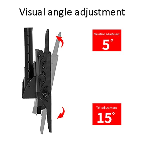 Support mural TV inclinable pour éliminer les reflets sur écran LCD
